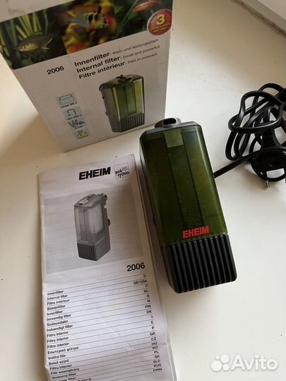 Внутренний фильтр для аквариума eheim pickup