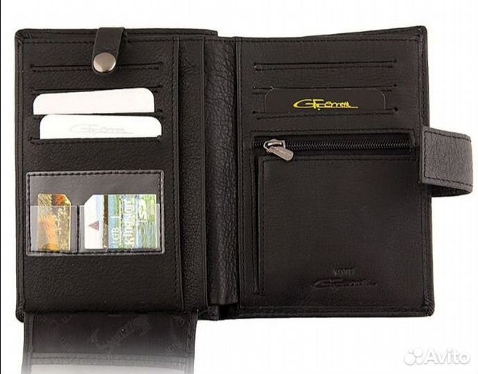 Портмоне мужское из натуральной кожи (новое)