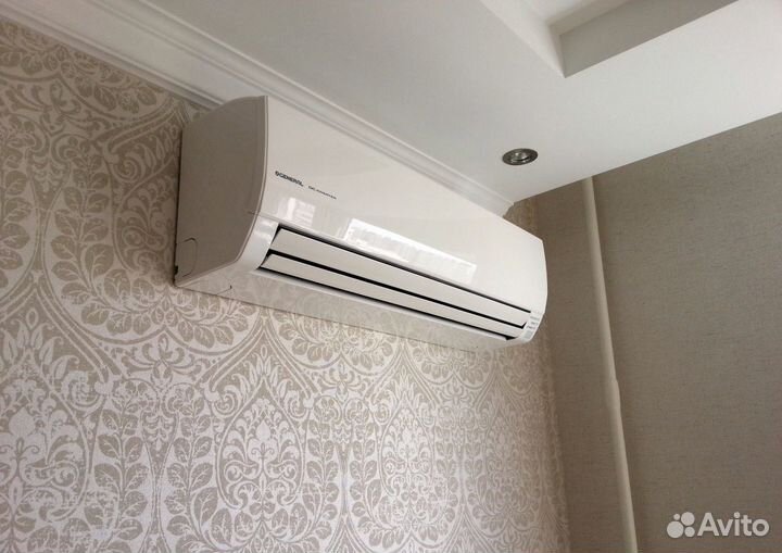 Монтаж кондиционеров / Закладка трассы