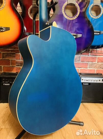 Акустическая гитара + каподастр