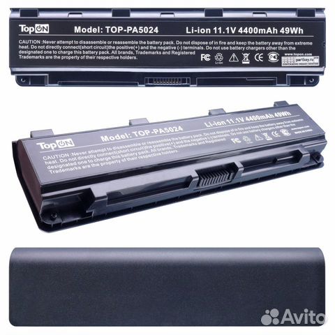 Аккумулятор TOP-PA5024 11.1V 4400mAh 49Wh для ноут
