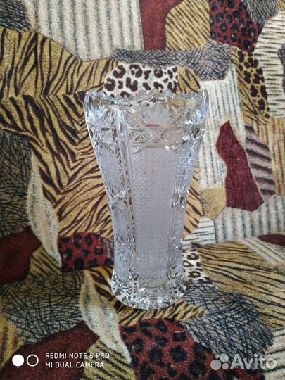 Ваза хрустальная СССР