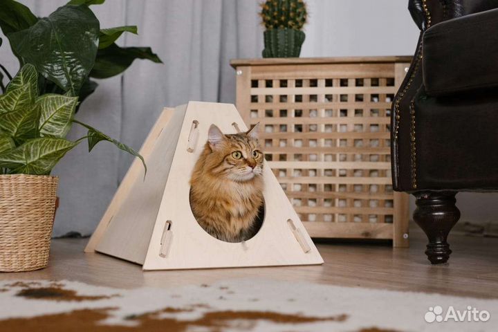 Интерьерный домик для питомца