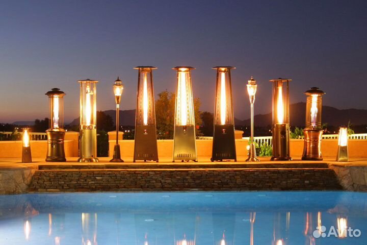 Уличные газовые обогреватели