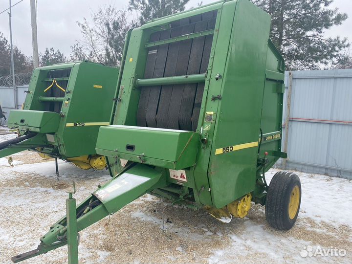 Пресс-подборщик John Deere 550, 2003
