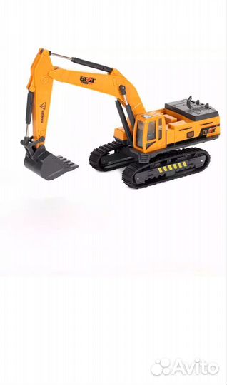 Экскаватор спецтехника игрушечный инерционный