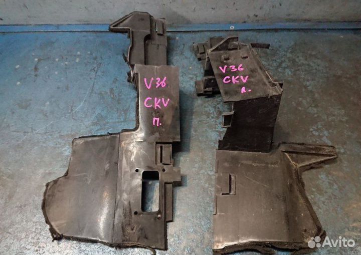 Дефлекторы радиатора Infiniti G V36