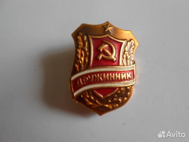 Значок Дружинник