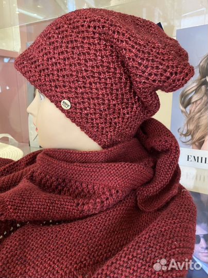 Комплект шапка и шарф