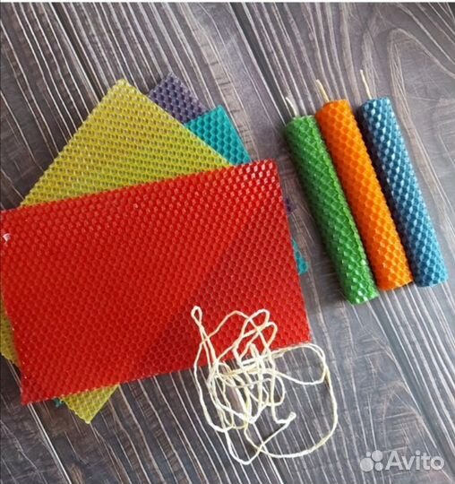 Набор создания свечей из вощины