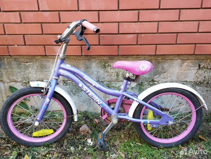 Детский велосипед stern 16 б/у