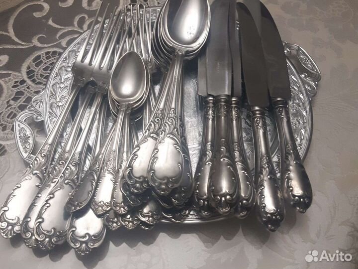 Мельхиоровые приборы зиш роял