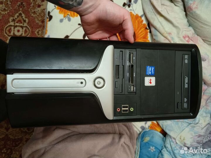 Материнская плата с I5 2400, 8гб, охлад