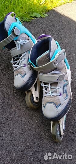 Ролики размер 35-38 регулируемые Oxello Decathlon