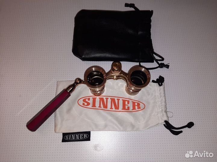 Бинокль театральный Veber Opera 3x25, лорнет