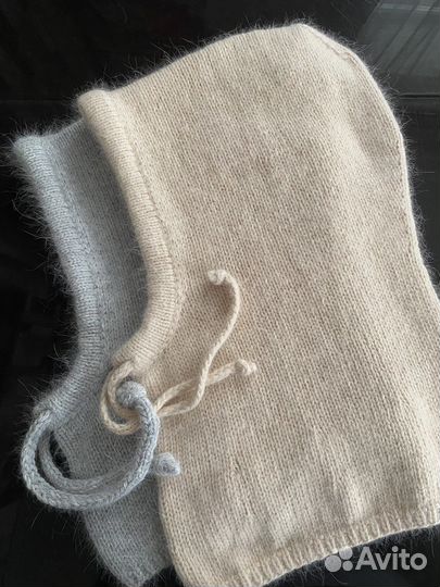 Капюшон капор из пуха норки новый