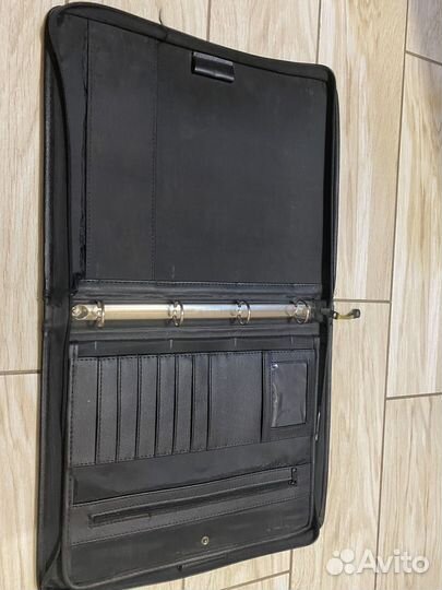 Кожаная папка для документов a4