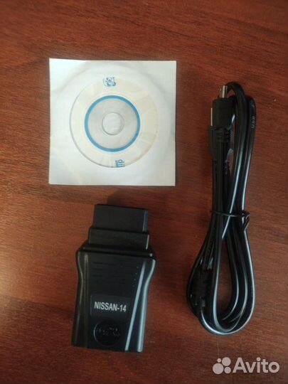 Nissan Consult 2 - 14 pin / Адаптер USB (новый)