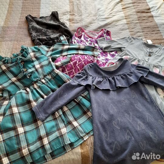 Одежда для девочки пакетом 110 116