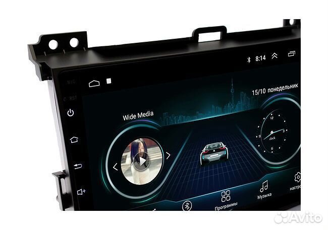 Android для toyota land cruiser pradо 120