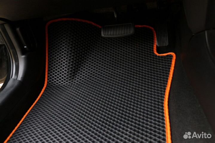 EVA эва Ева Коврик на KIA Ceed 1п 07-12 багажник