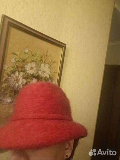 Шляпа женская шерсть
