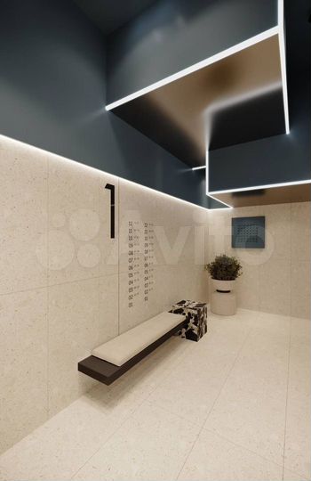 2-к. квартира, 52 м², 10/23 эт.