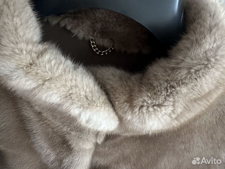 Шуба из песца