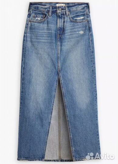 Джинсовая юбка levis