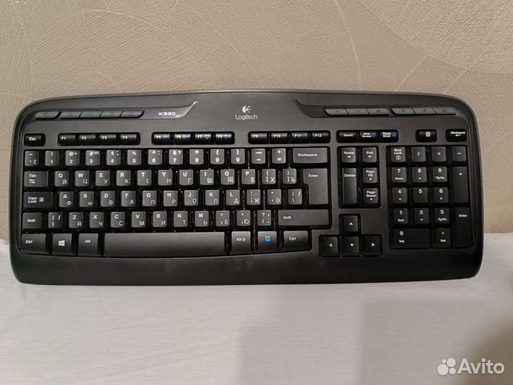 Беспроводная клавиатура и мышь logitech