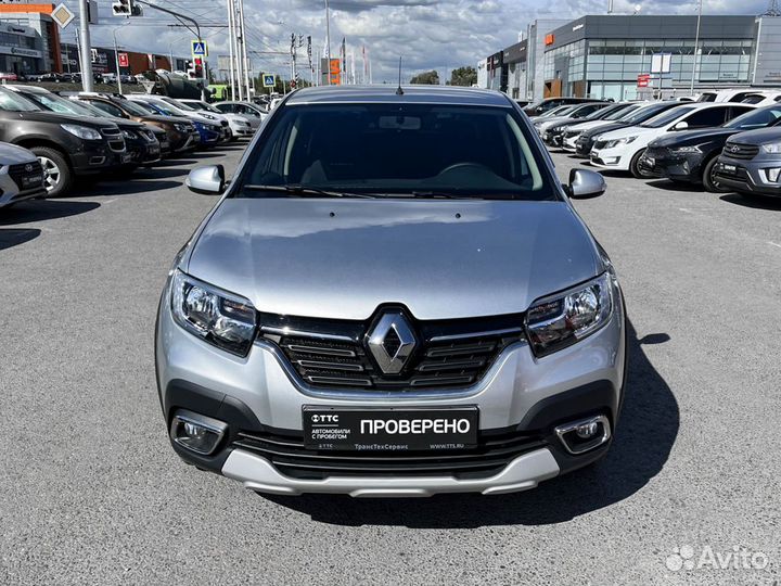 Renault Logan Stepway 1.6 CVT, 2021, 5 144 км