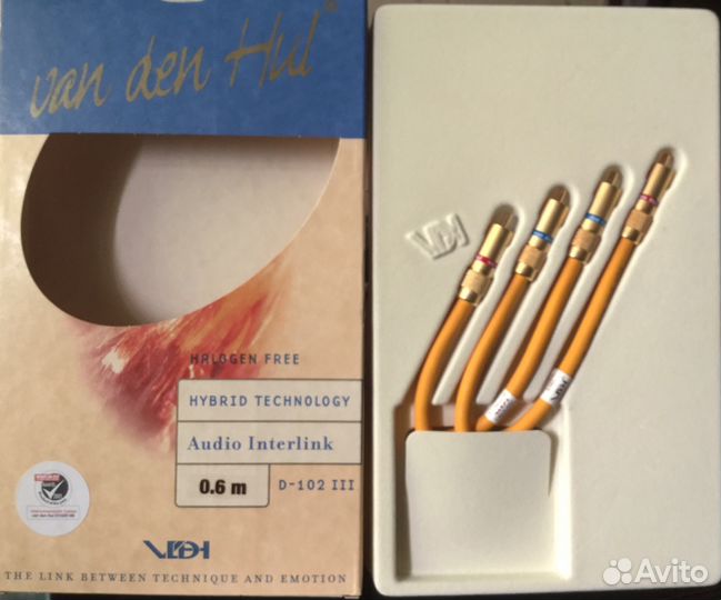 Межкомпонентный кабель, VAN DEN HUL D 102 mk III