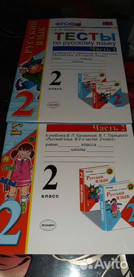 Рабочая тетрадь 2 класс