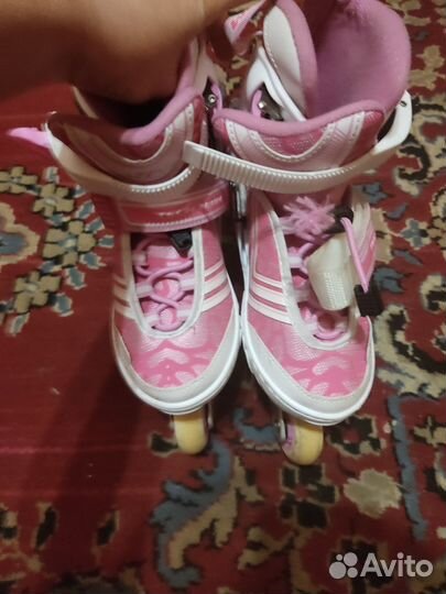 Роликовые коньки детские раздвижные