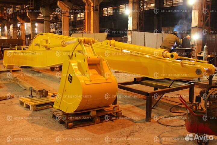 Удлиненное рабочее оборудование 18 метров PC300