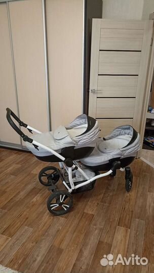 Коляска для двойни bebetto 42
