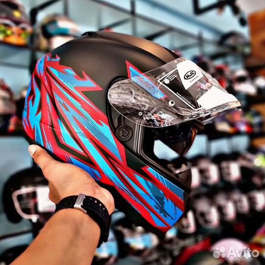 Мотошлем HJC C70 pentas MC21SF