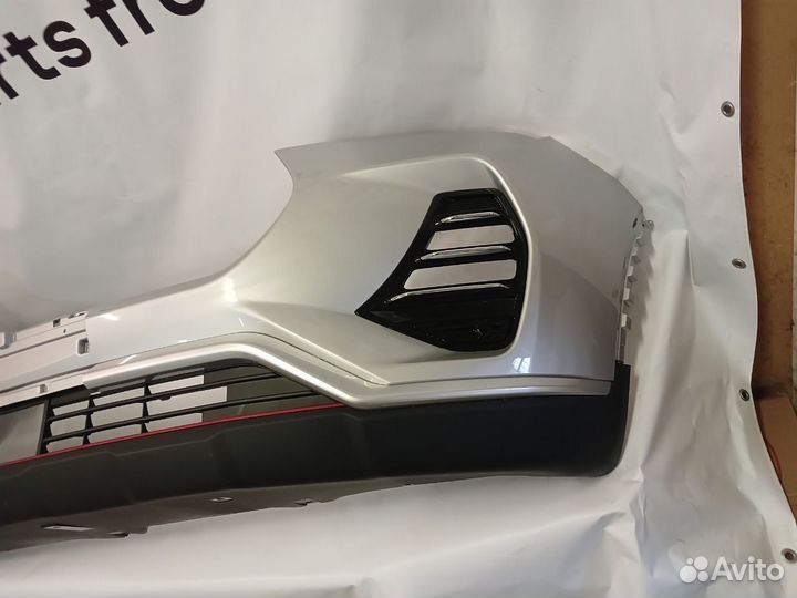 Бампер передний Cherry Tiggo 7 pro серый