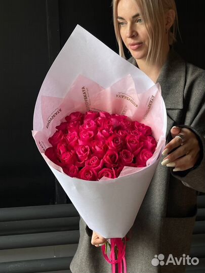 Розы цветы букет роз 31 роза