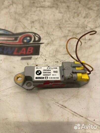 Датчик удара Bmw X5 E53 SAV 306S3 М54B30 12.2004