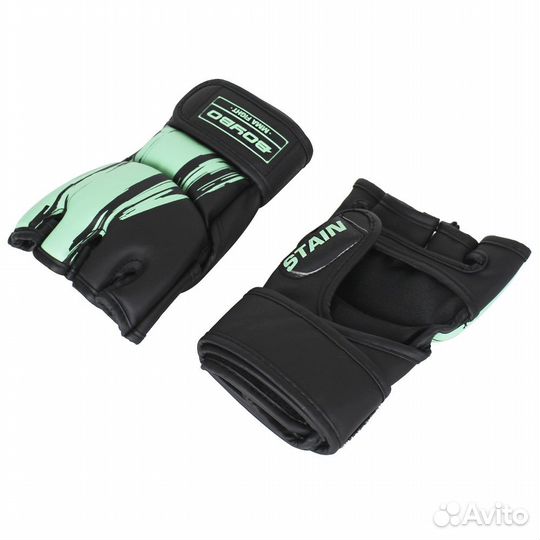 Перчатки мма BoyBo Stain, Флекс, голубой (р. XXS)