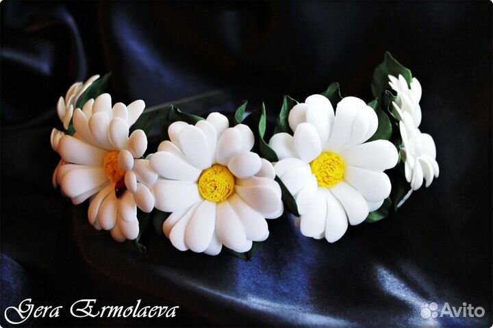 Ободок ручной работы