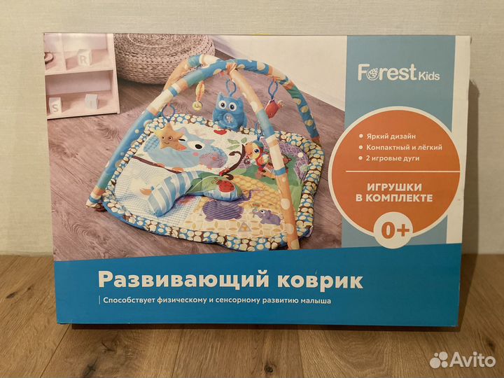 Развивающий коврик forest kids