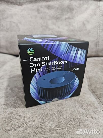 Колонка sber boom mini