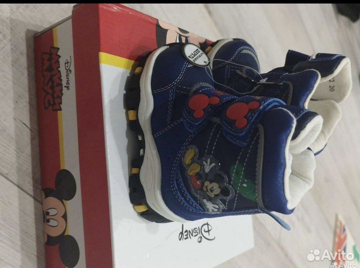 Детские ботинки зимние