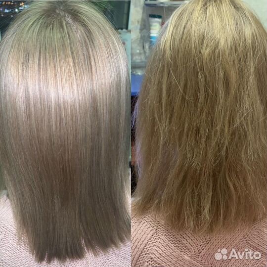 Кератиновое выпрямление