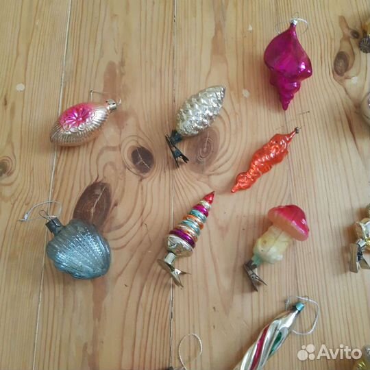 Елочные игрушки СССР