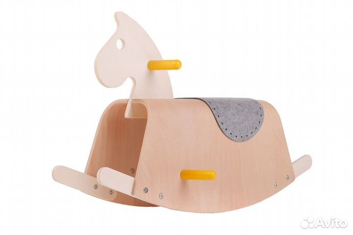 Лошадка качалка деревянная