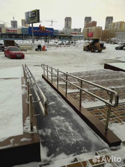 Перила для пандуса