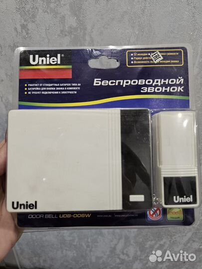 Беспроводной дверной звонок Uniel